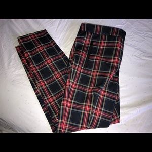 Plaid pant